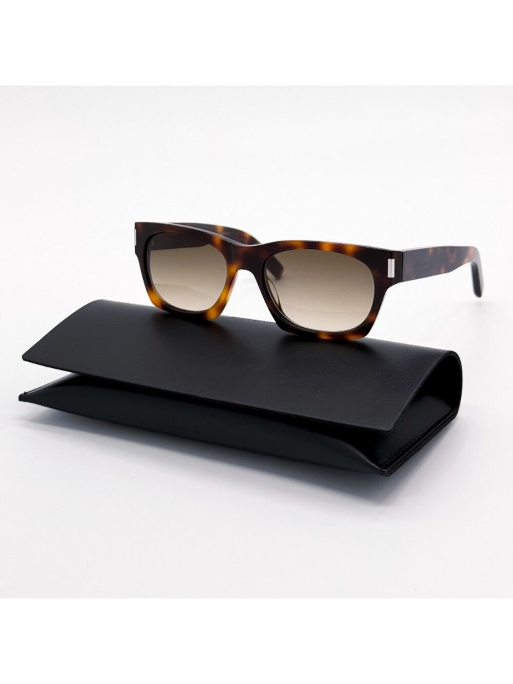 New Saint Laurent Sunglasses Havana Brown SL402 019 - Picture 1 of 8